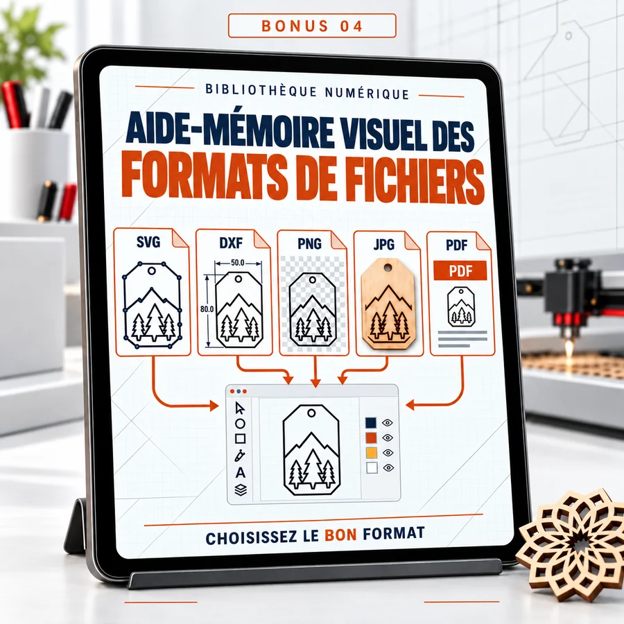 Bonus 4 : Aide-mémoire visuel des formats de fichiers