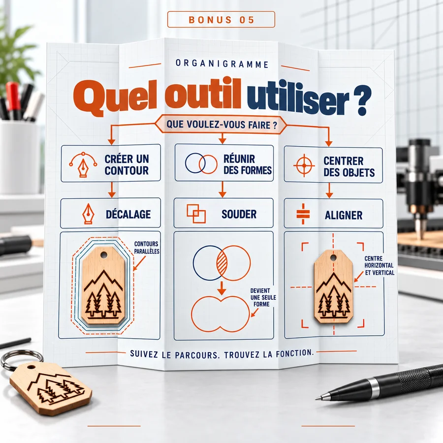 Bonus 5 : Organigramme Quel outil utiliser ?